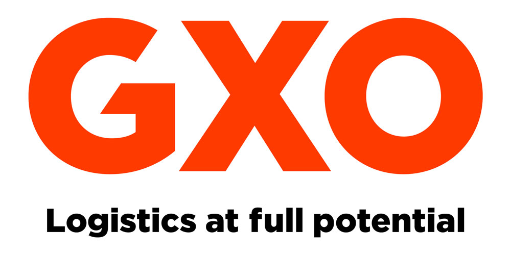 GXO Logo and tagline